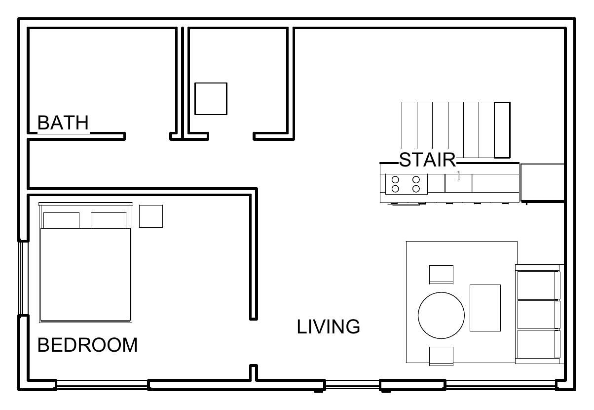 D2 level 1 floor plan